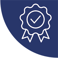 Medium size icon representing the core value of customer commitment